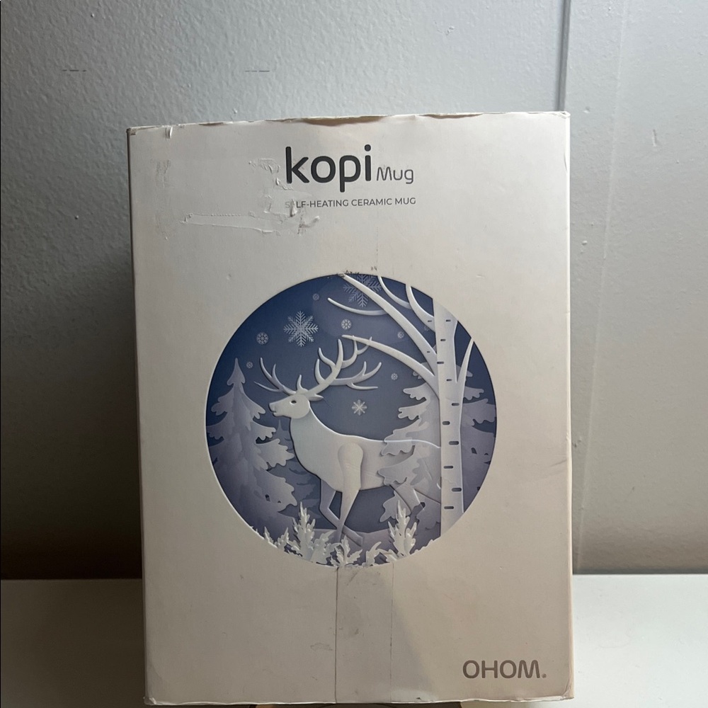 Kopi Mug - Elegant White Ceramic Mug